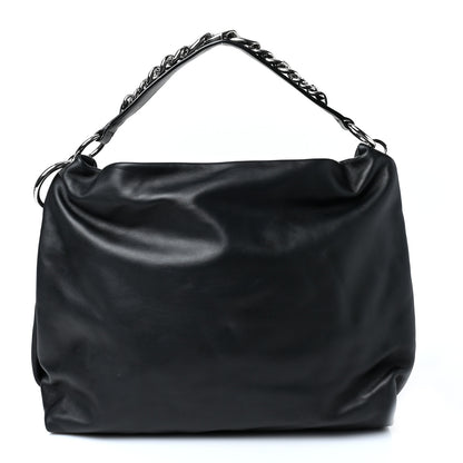 Jimmy Choo Smooth Calfskin Callie Hobo Bag Black 1 of 10