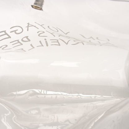 Hermes Vinyl Souvenir De L'Exposition Kelly Transparent 5 of 8