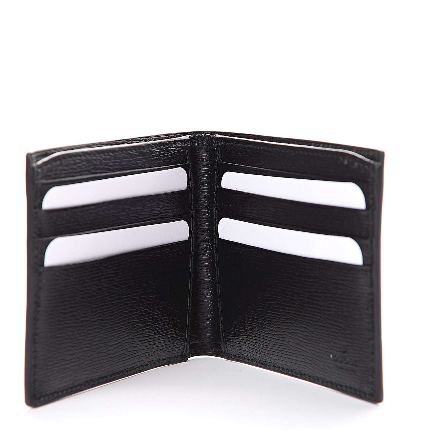 Shangai Calfskin Kingsnake Bi-Fold Wallet Black