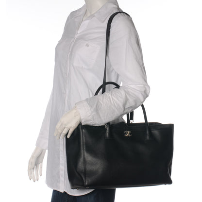 Chanel Caviar Cerf Executive Shopper Tote Black 2 of 8