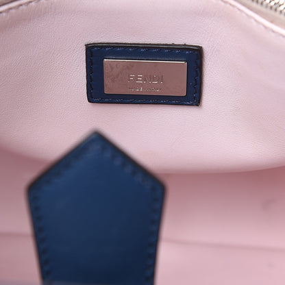 Fendi Vitello Dolce Century Petite 2Jours Tote Blue Rosa Doll 6 of 13
