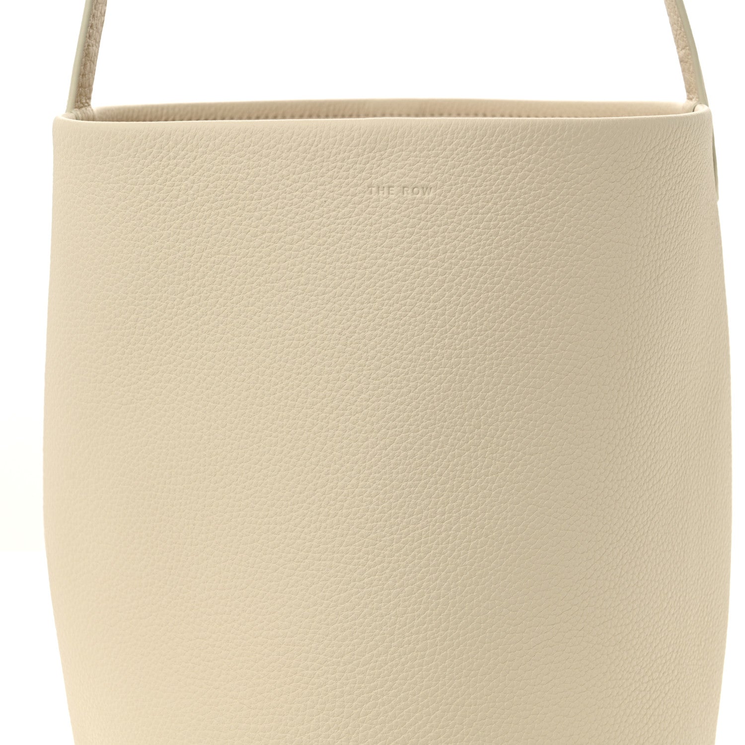 The Row Grained Calfskin Medium N/S Park Tote Ivory 8 of 10