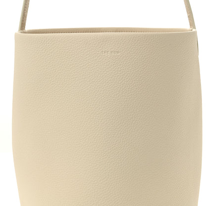 The Row Grained Calfskin Medium N/S Park Tote Ivory 8 of 10