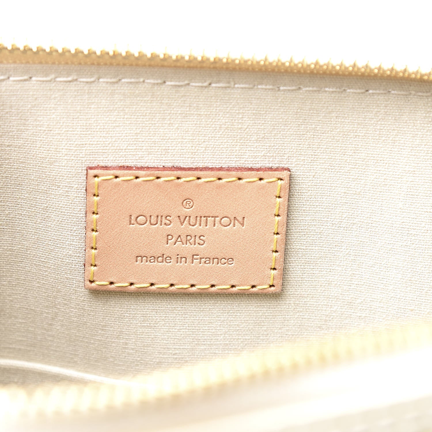 Louis Vuitton Vernis Alma PM Blanc Corail 5 of 10
