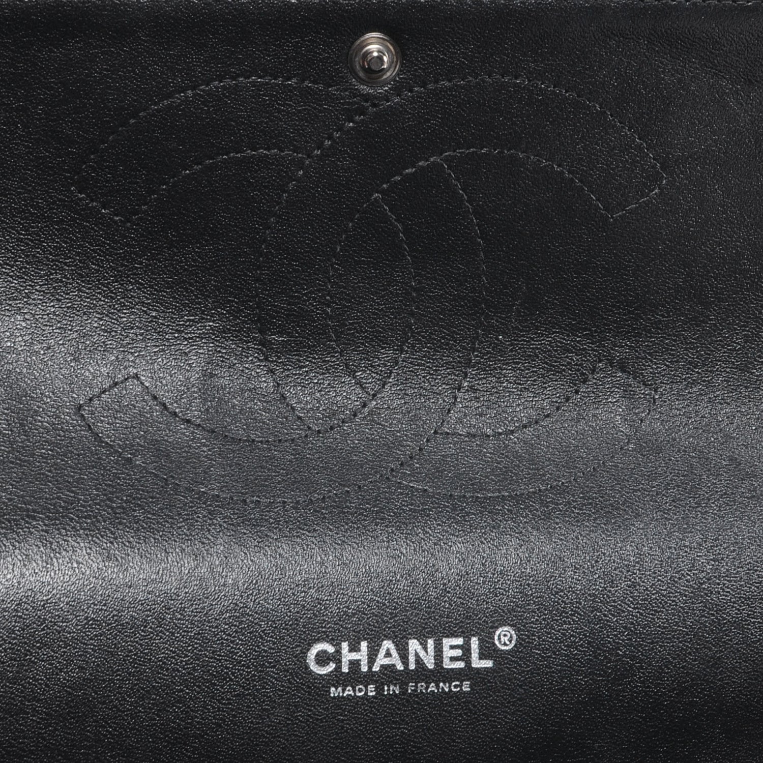 Chanel Patent Quilted Maxi Double Flap Black 6 of 7