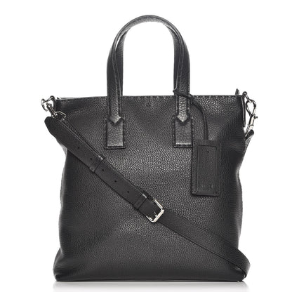 Fendi Cuoio Romano Selleria Tote Black 1 of 8