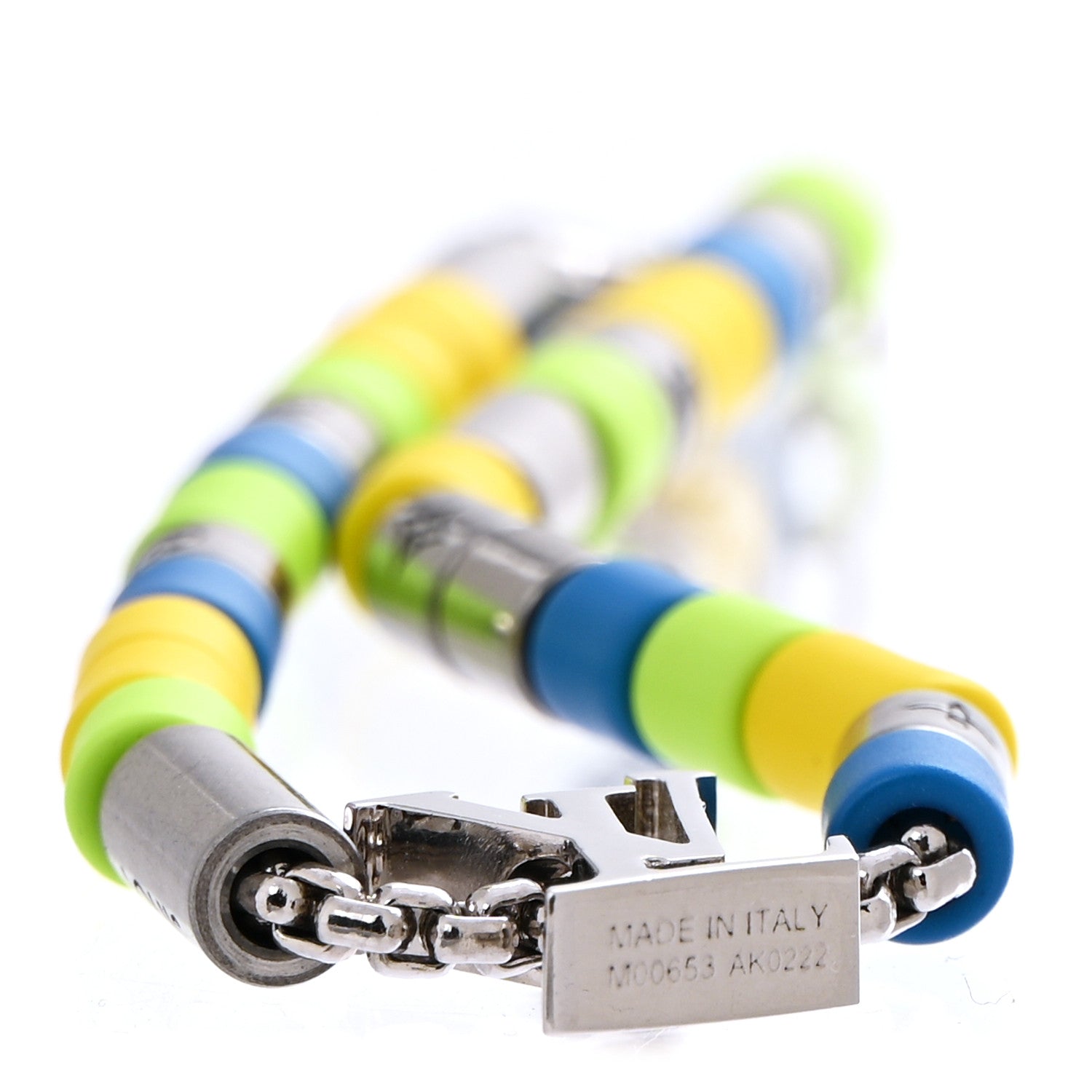 Louis Vuitton Metal Resin LV Sunrise Bead Bracelet Multicolor 4 of 5
