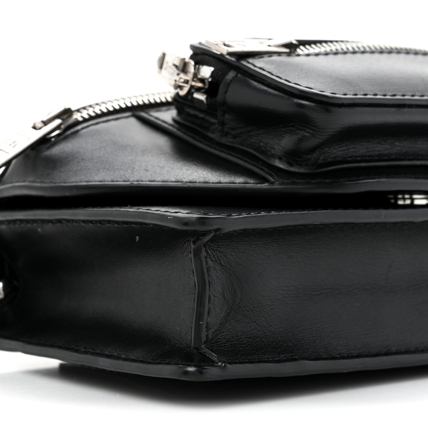 Alexander Wang Lambskin Attica Chain Crossbody Bag Black 9 of 12