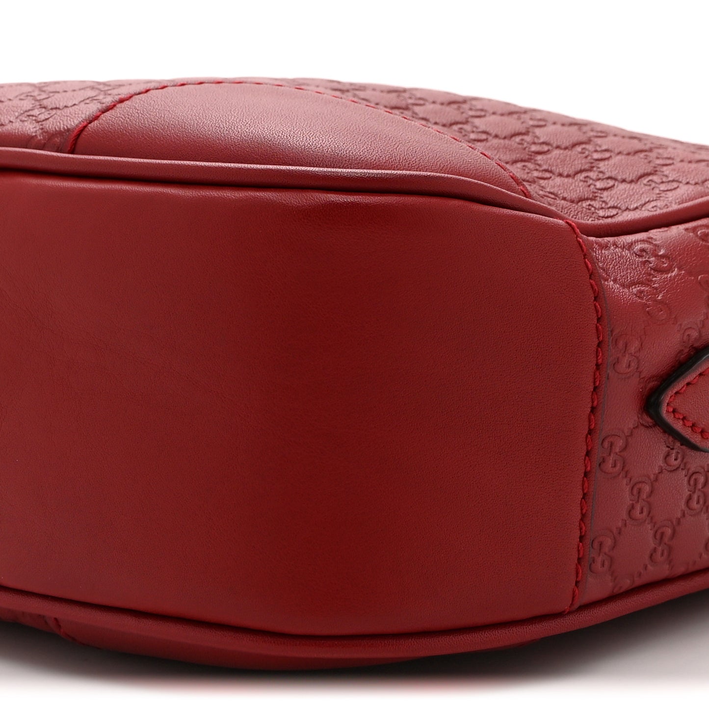 Microguccissima Mini Bree Messenger Bag Red