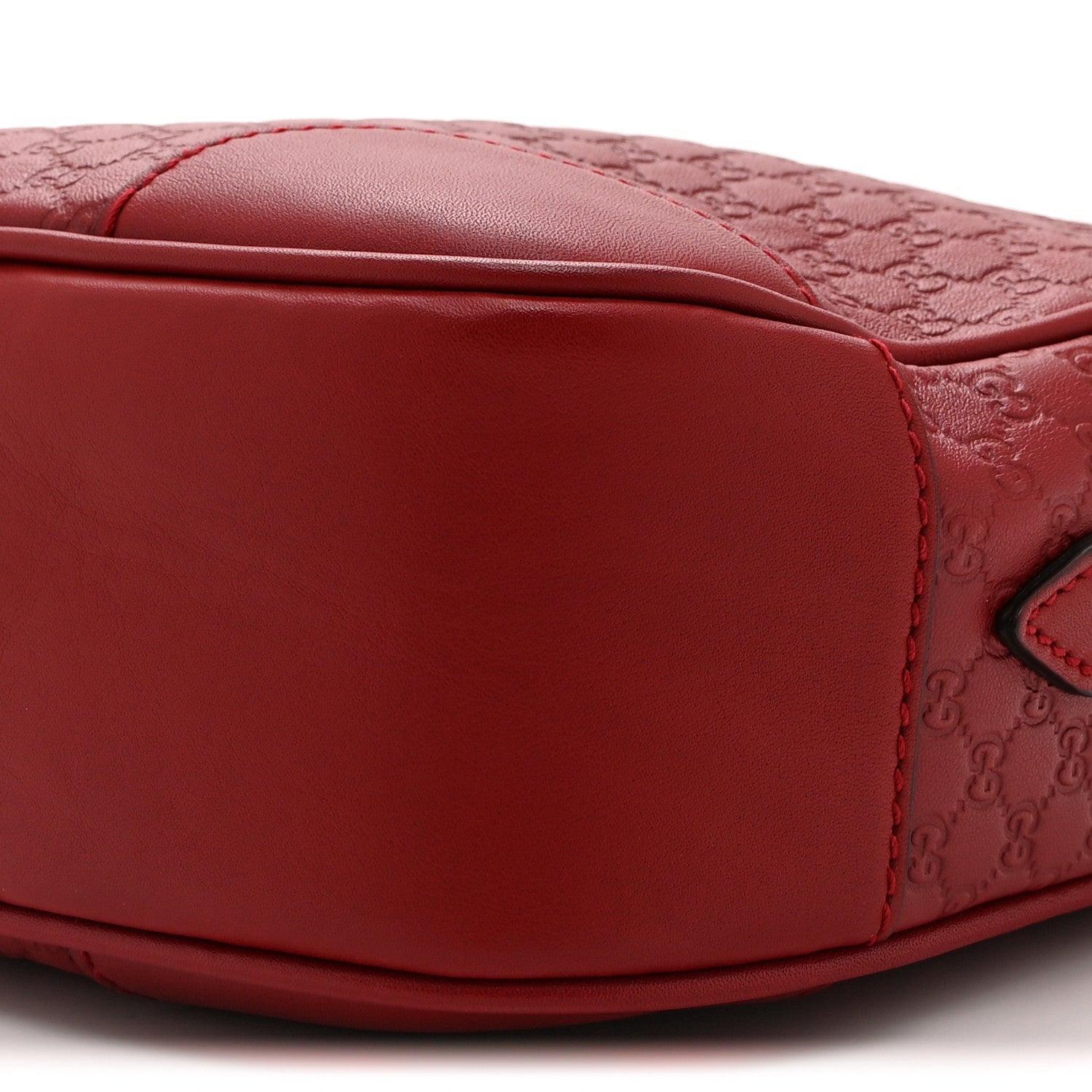 Gucci Microguccissima Mini Bree Messenger Bag Red 11 of 11