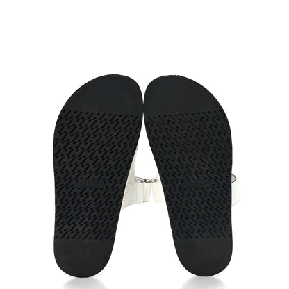 Hermes Epsom Mens Chypre Sandals 43 White 5 of 8