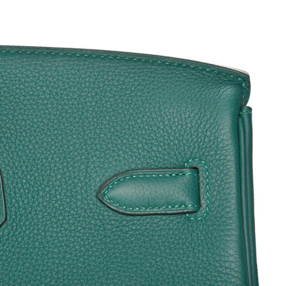 Hermes Togo Birkin 35 Malachite 30 of 32