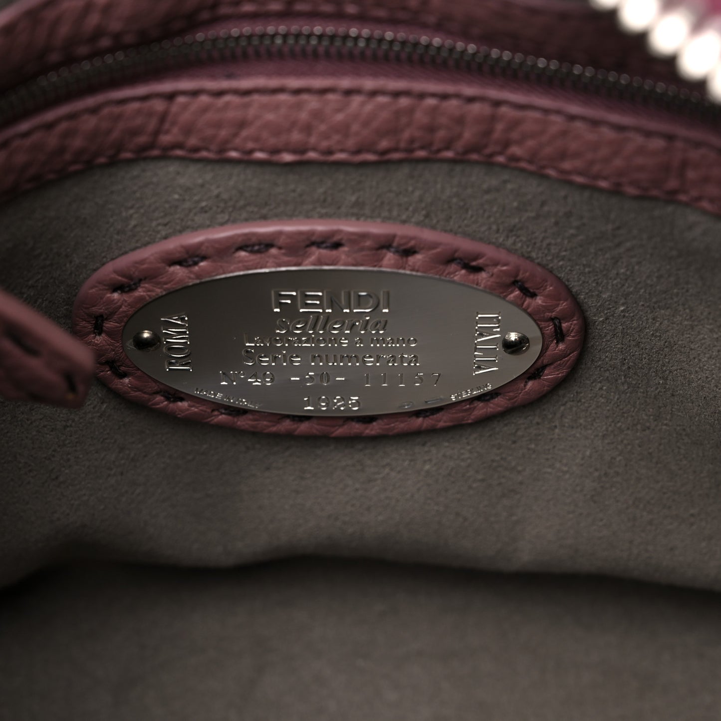Cuoio Romano Selleria Lei Boston Tote English Rose