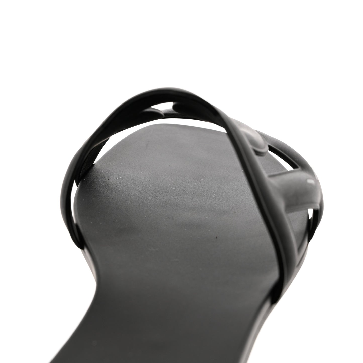 Rubber Aloha Sandals 39 Black