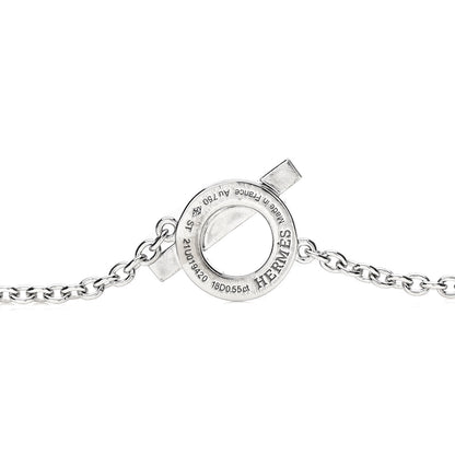 Hermes 18K White Gold Diamond Finesse Bracelet ST 3 of 3