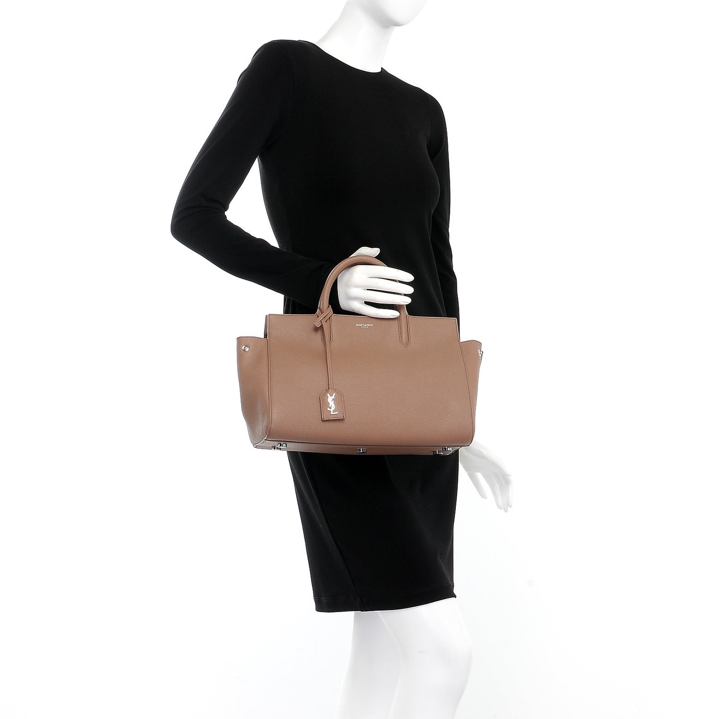 Grained Calfskin Small Rive Gauche Fard