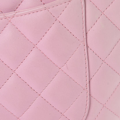 Chanel Calfskin Quilted Medium Cambon Tote Pink Black 14 of 20
