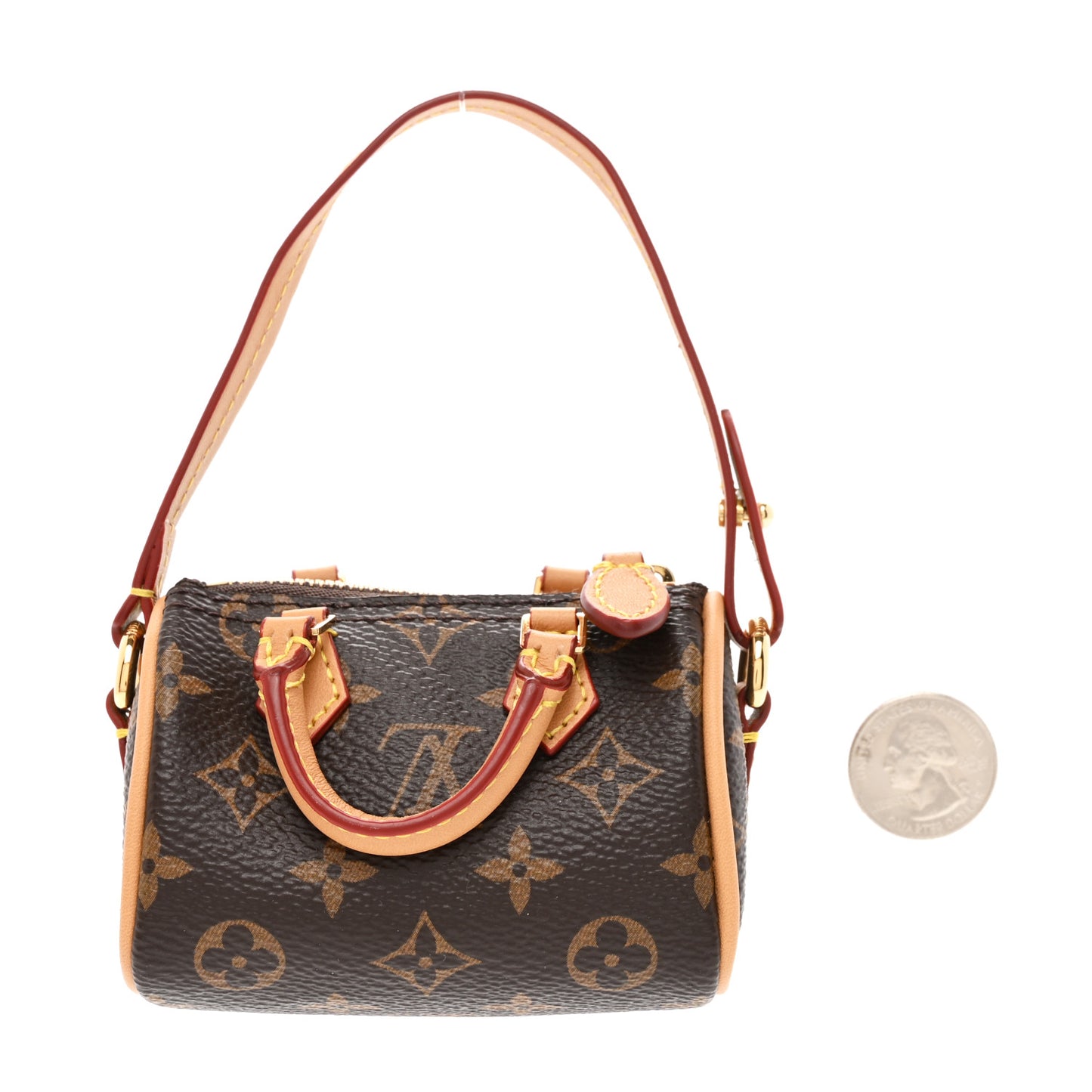 Monogram Micro Speedy Bag Charm