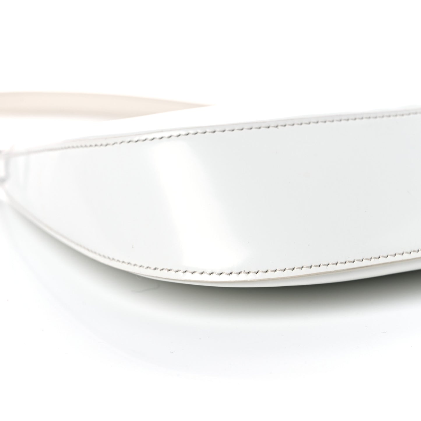 Spazzolato Cleo Shoulder Bag White