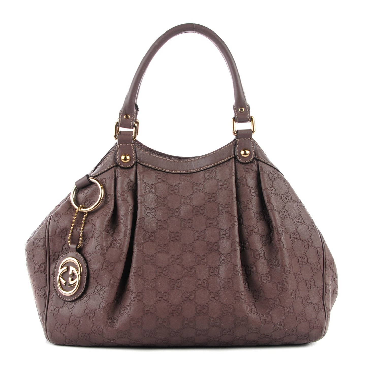 Guccissima Signature Medium Sukey Tote New Mauve