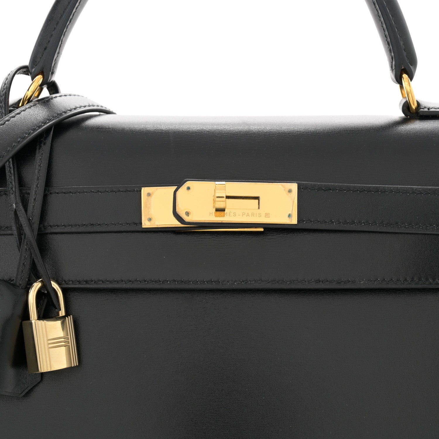 Hermes Box Kelly Sellier 32 Black 8 of 15