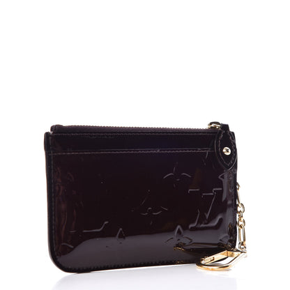 Louis Vuitton Vernis Key Pouch Amarante 3 of 8