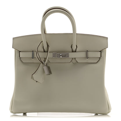 Hermes Swift Birkin 25 Mushroom 1 of 11