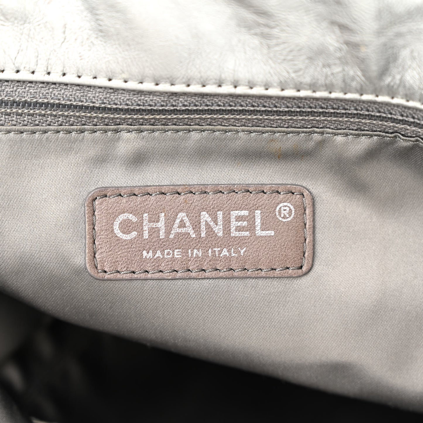 Metallic Perforated Lambskin Hollywood Hobo Silver