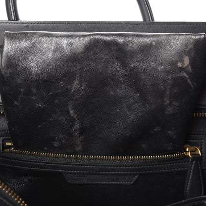 Celine Smooth Calfskin Mini Luggage Black 9 of 18