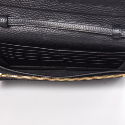 Gucci Dollar Calfskin Mini Swing Wallet Bag Black 5 of 11