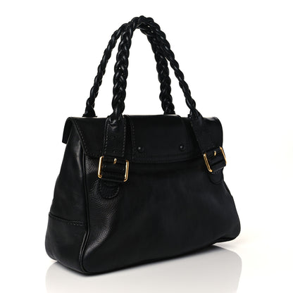 Valentino Garavani Calfskin Large Histoire Black 2 of 8