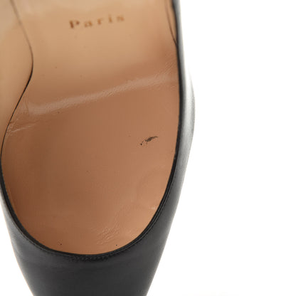 Christian Louboutin Shiny Nappa Decollete 554 100 Pumps 39 Black 13 of 15