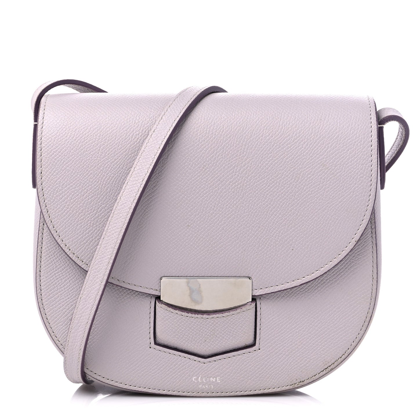 Grained Calfskin Small Trotteur Ballerina