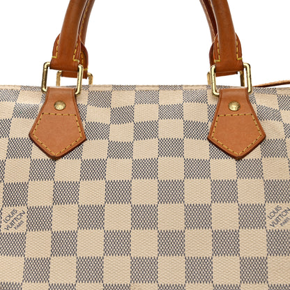 Louis Vuitton Damier Azur Speedy 35 8 of 10
