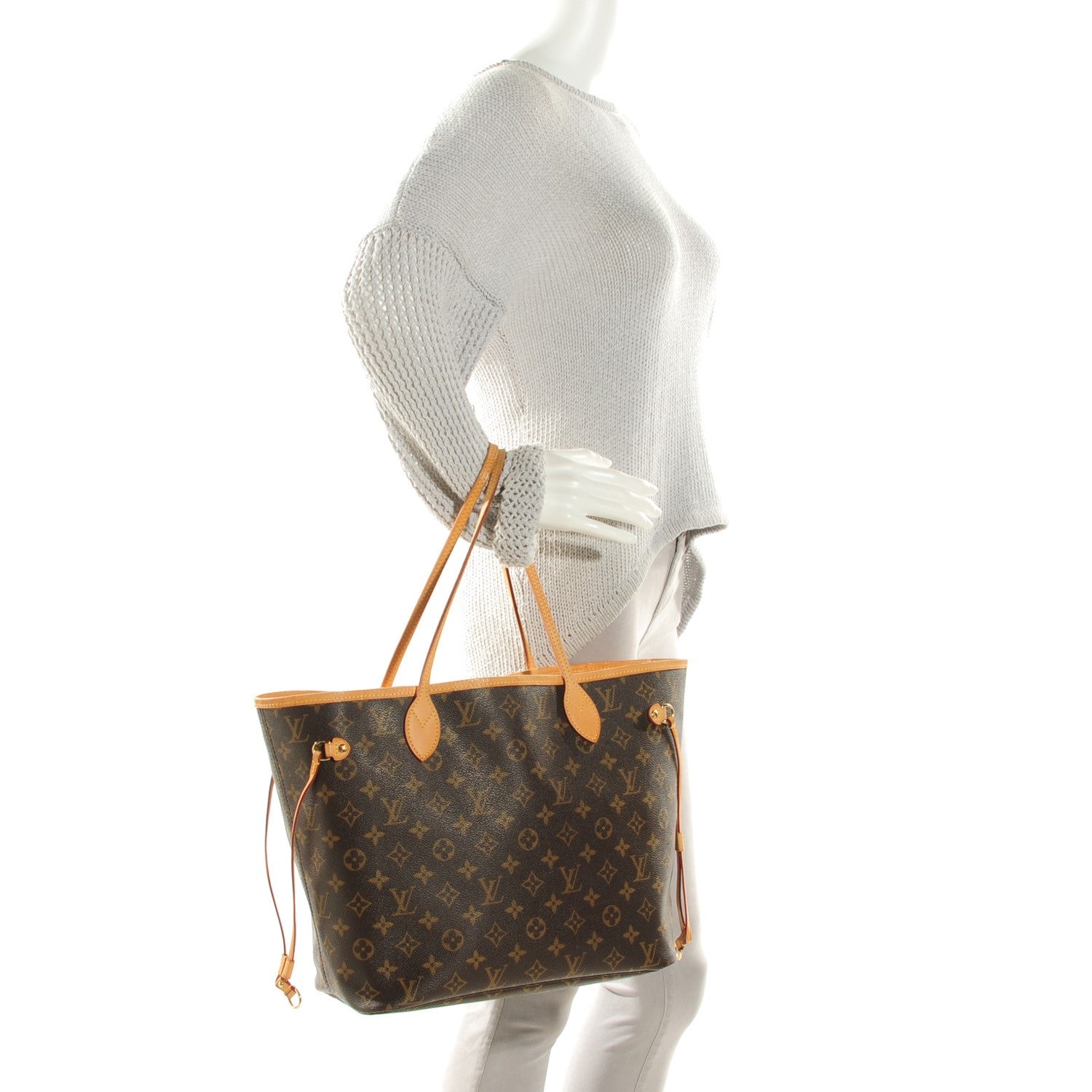 Louis Vuitton Monogram Neverfull MM 2 of 7