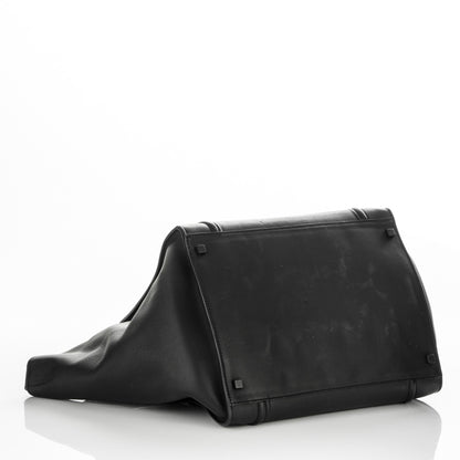 Celine Supple Calfskin Large Phantom Luggage Black 4 of 7