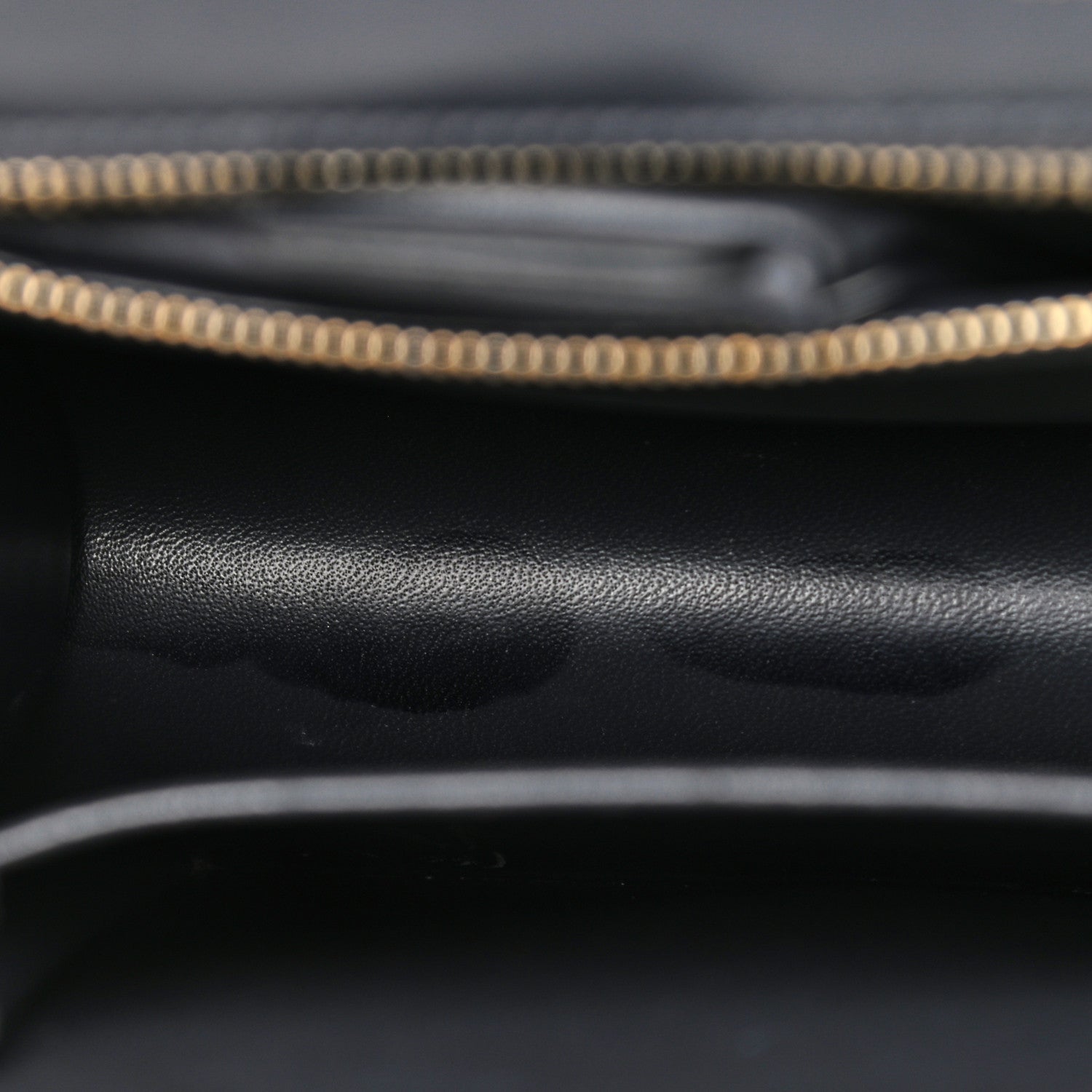 Christian Dior Metallic Patent Micro-Cannage Medium Diorama Flap Bag Gold 11 of 11