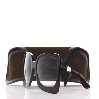 Tom Ford Emmanuella Sunglasses TF618 Havana 8 of 8