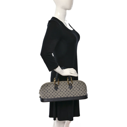 Louis Vuitton Mini Monogram Alma Long Blue 2 of 10