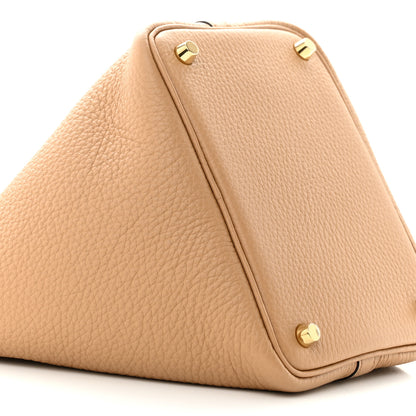 Hermes Taurillon Clemence Picotin Lock 18 PM Chai 9 of 12