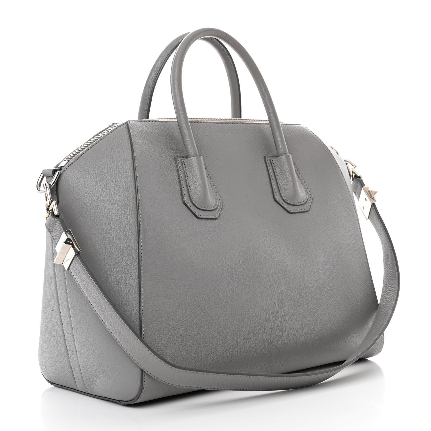 Givenchy Sugar Goatskin Medium Antigona Pearl Grey 3 of 15