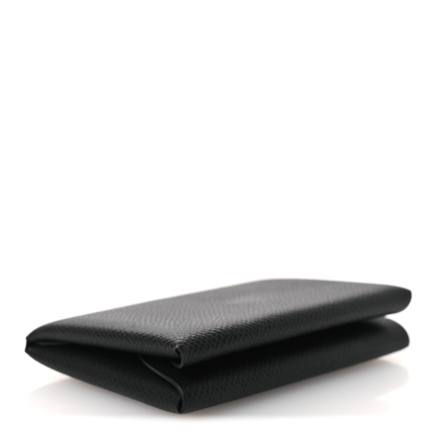 Hermes Epsom Calvi Duo Card Case Black 4 of 8
