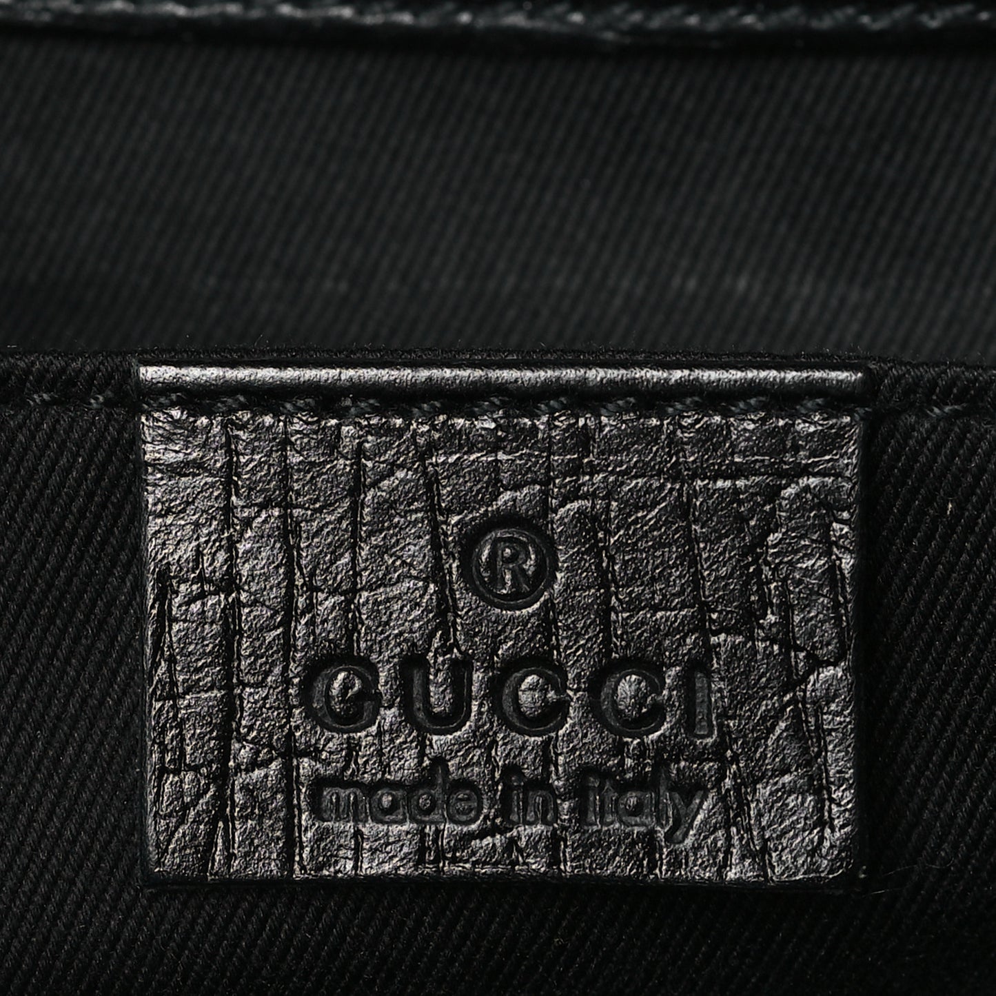 Monogram Horsebit Chain Clutch Black