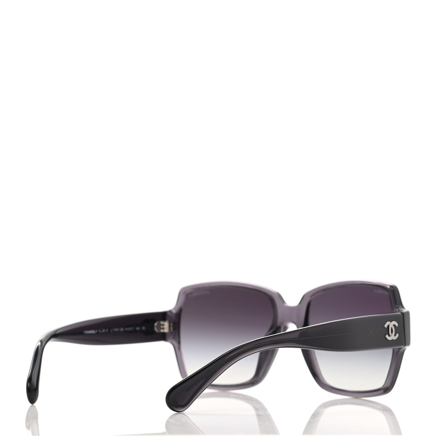 Acetate Square CC Sunglasses 5385 Grey
