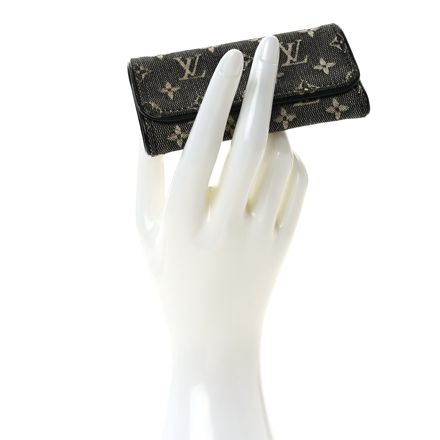 Mini Monogram 4 Key Multicles Holder Black
