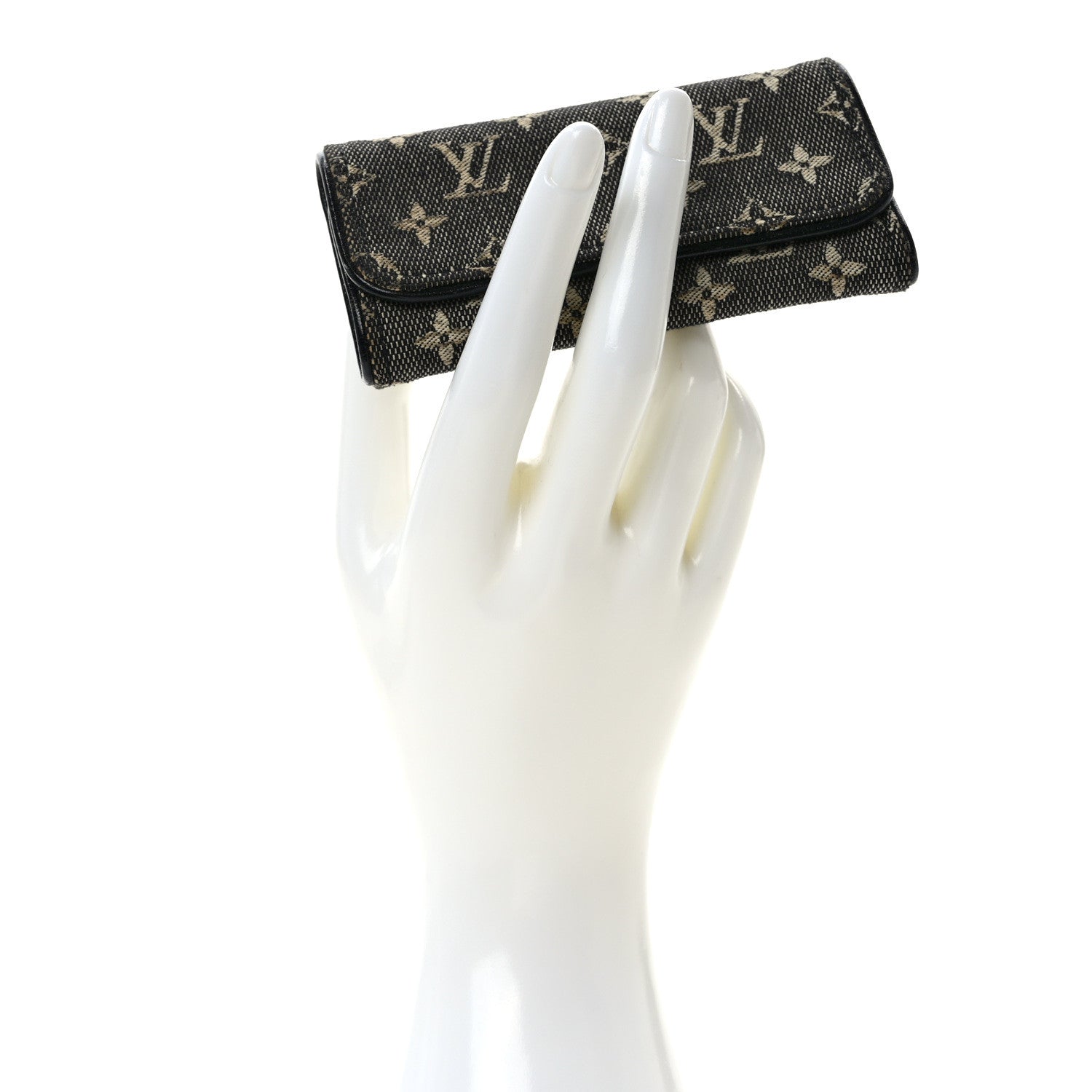 Louis Vuitton Mini Monogram 4 Key Multicles Holder Black 2 of 6