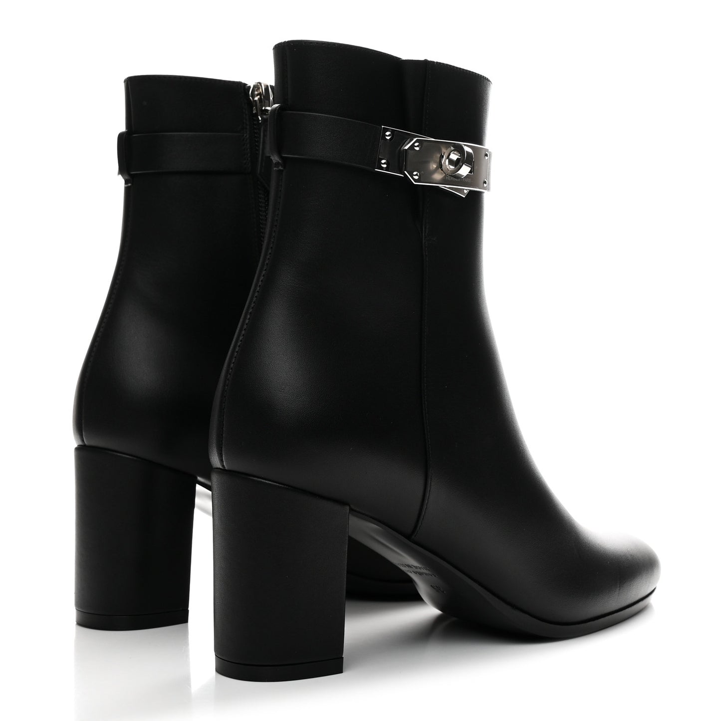 Calfskin Saint Germain Ankle Boots 35 Black