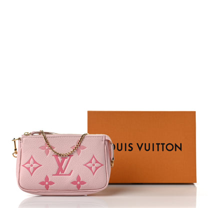 Louis Vuitton Empreinte Monogram Giant By The Pool Mini Pochette Accessories Bouton De Rose 9 of 9