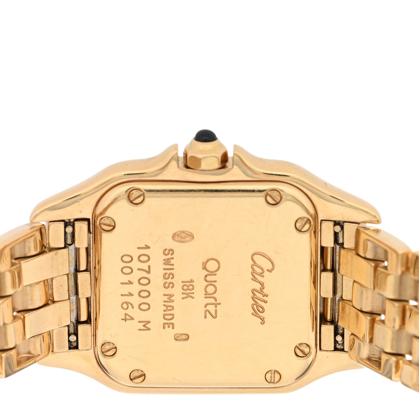18K Yellow Gold 22mm Panthere Quartz Watch