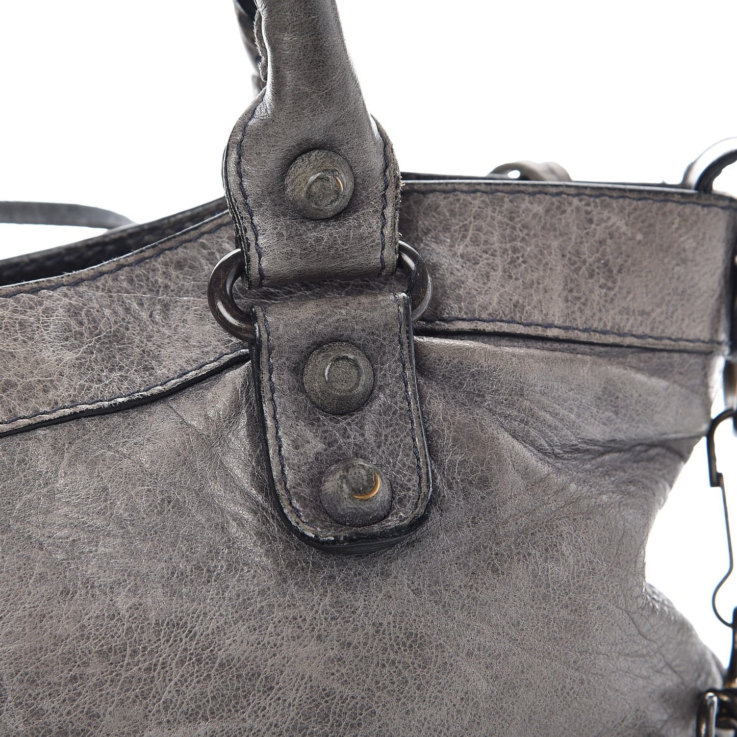 Agneau Rubber Covered Classic Hardware First Anthracite